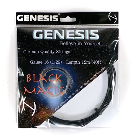 Take Your Guitar to the Dark Side with Genesis Black Magic Strings